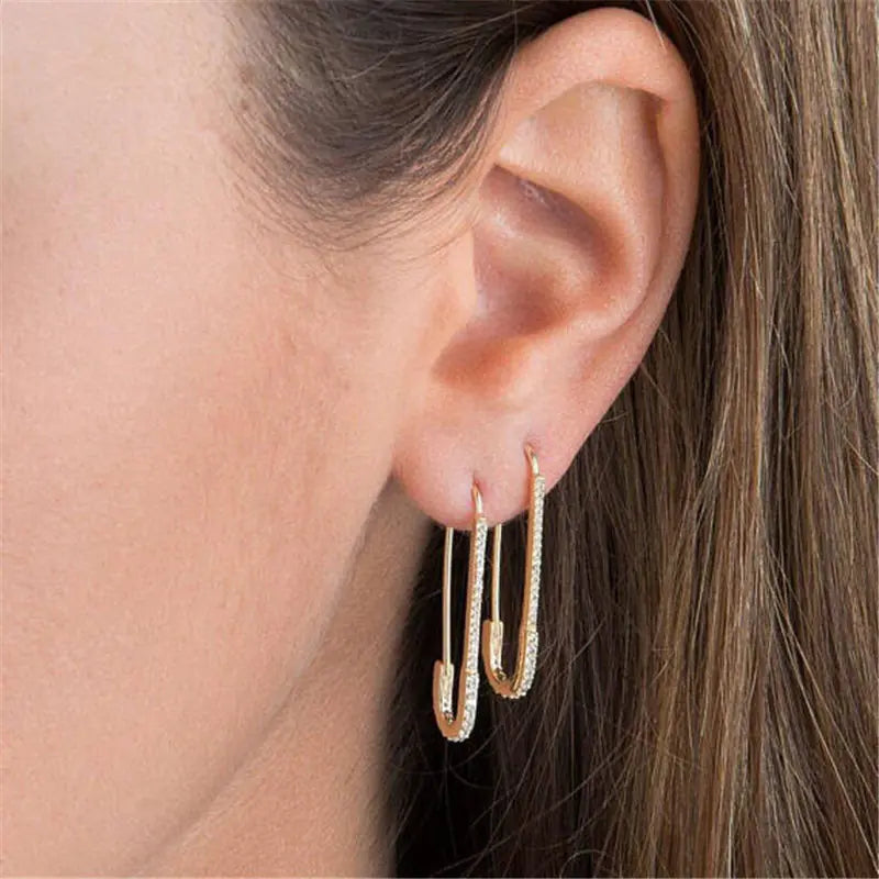 Stud Statement oorbellen