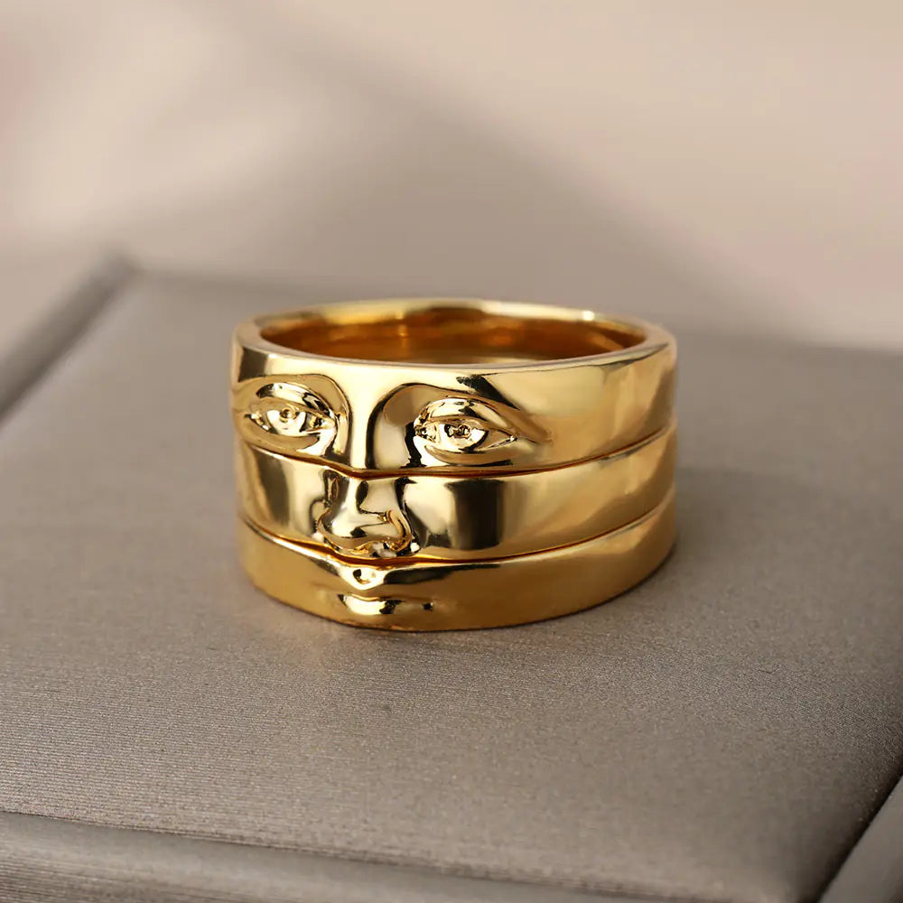 Smiling Face ring