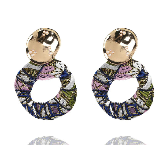 Floral Statement oorbellen
