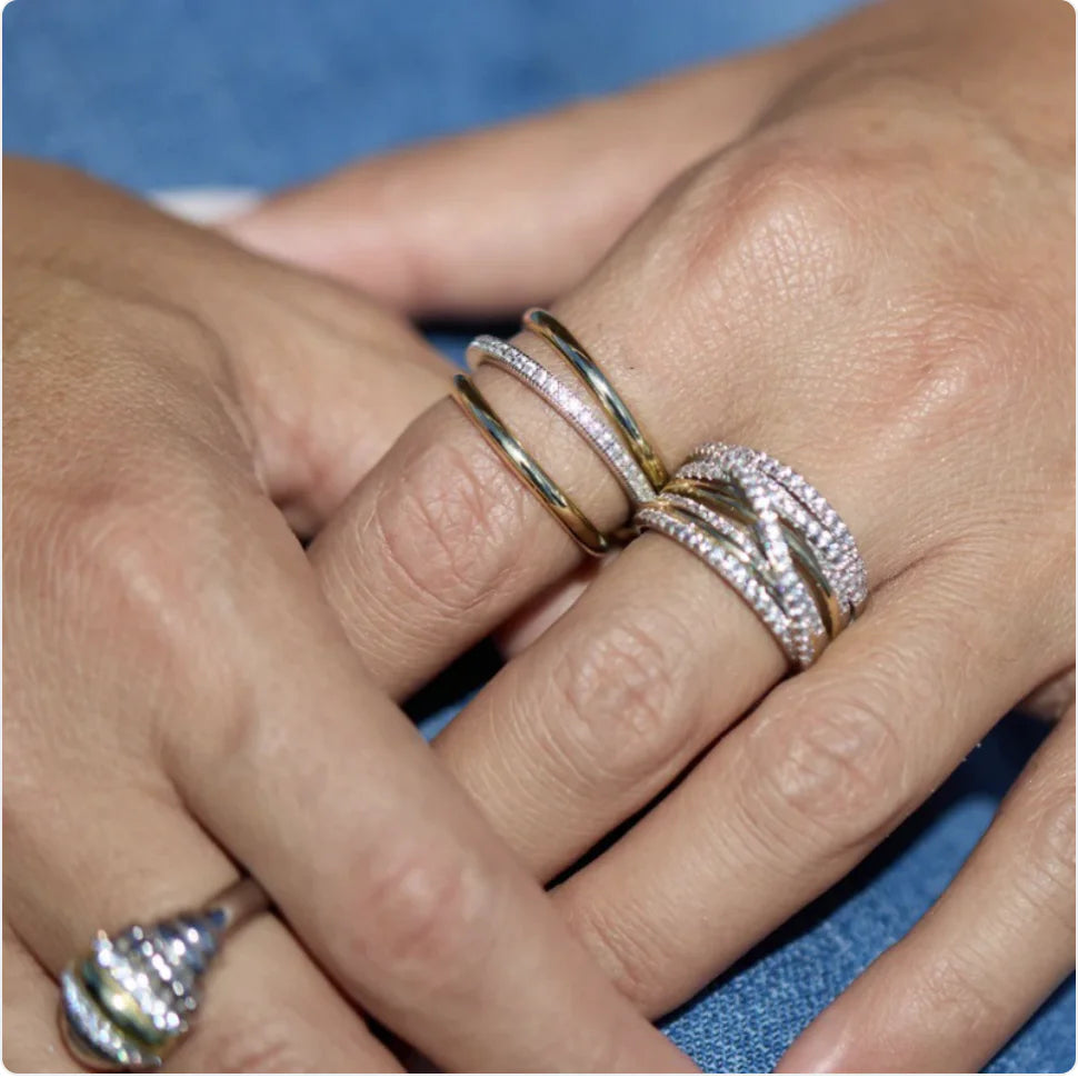 Zircon Trinity Ring