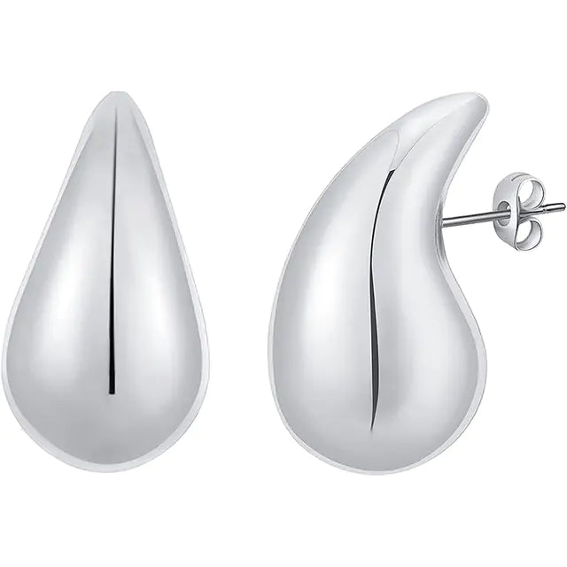 Chunky Waterdrop oorbellen